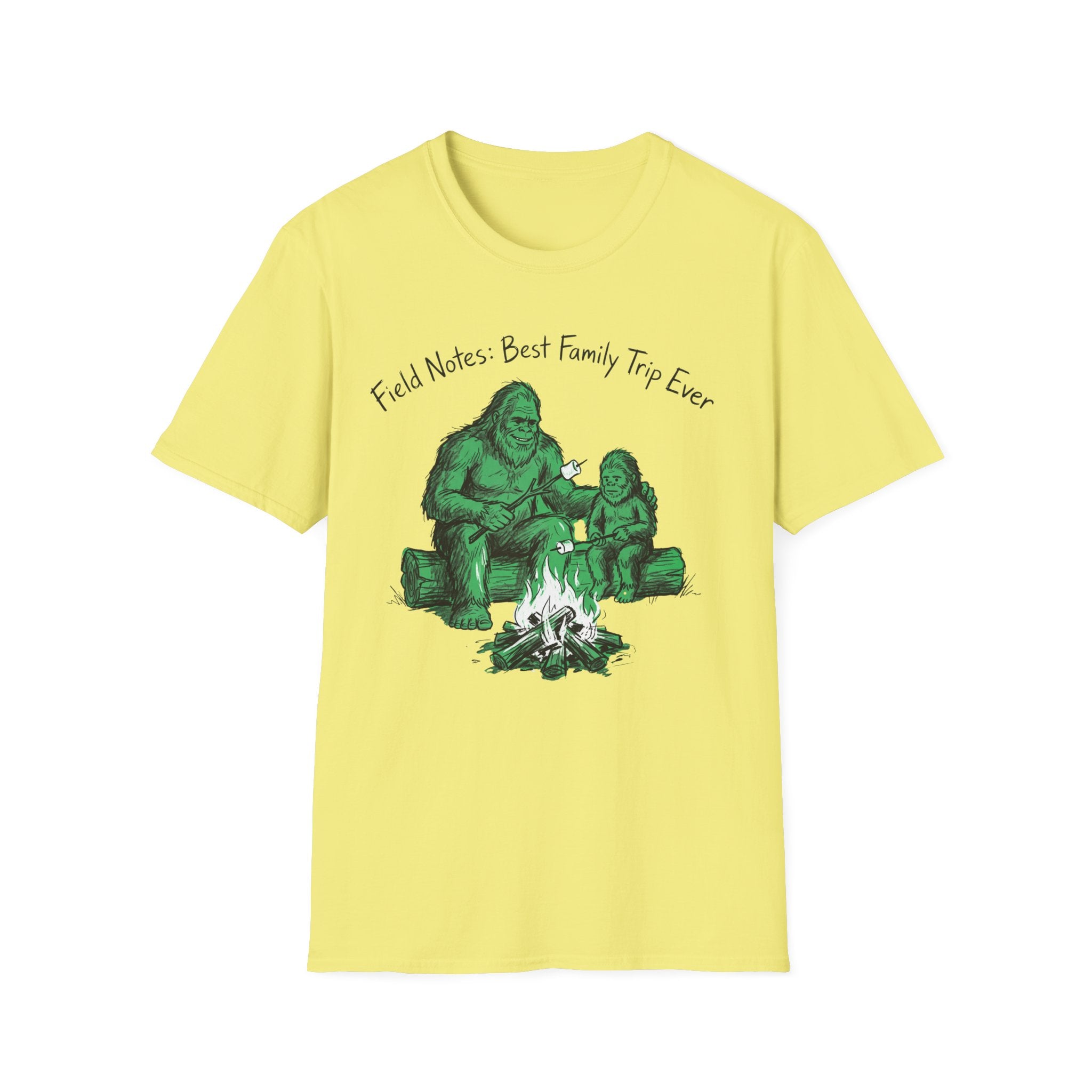 Field Notes — Best Family Trip Ever With Bigfoot T-Shirt