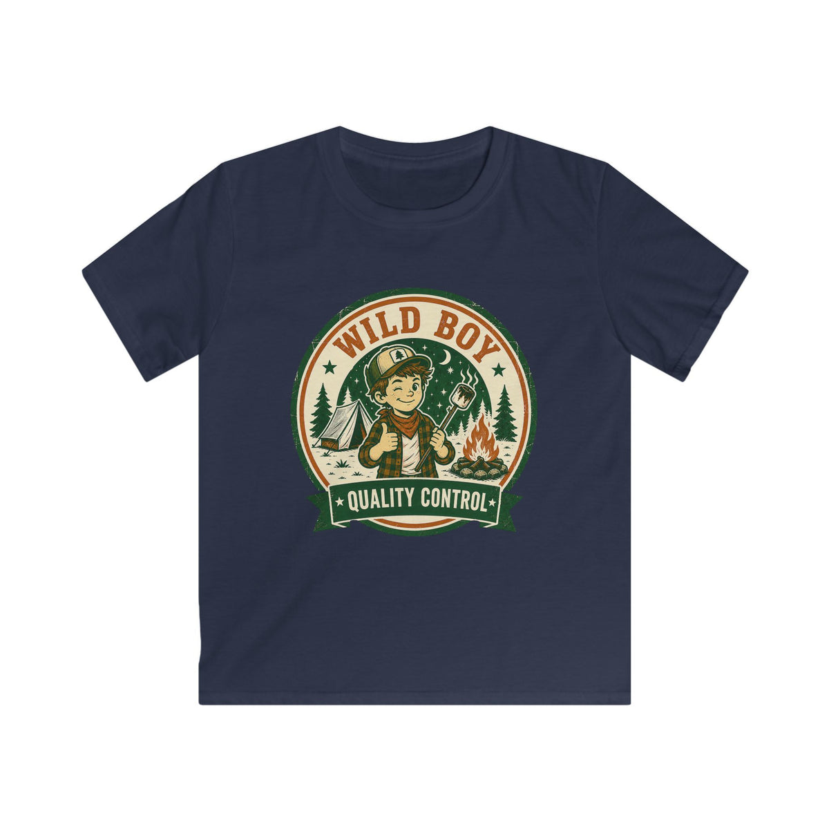 Wild Boy — Quality Control Matching Kids T-Shirt