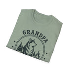 Grandpa — Senior Wolf (Retired) Matching T-Shirt