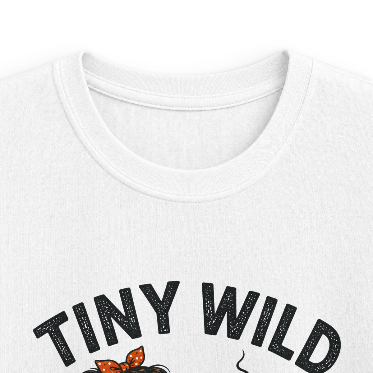 Tiny Wild Girl — Too Cute To Blame Matching Kids T-Shirt