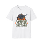 Campfire Cooking Survivor — I Ate the Charcoal (and Survived) Family Camping T-Shirt