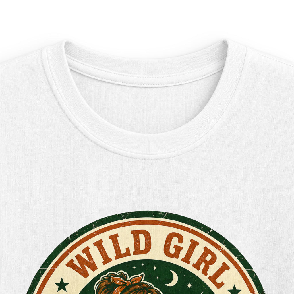 Wild Girl — Marshmallow Tester Matching Kids T-Shirt