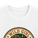 Wild Girl — Marshmallow Tester Matching Kids T-Shirt