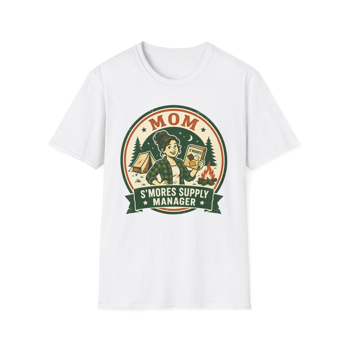 Mom — S'Mores Supply Manager Matching T-Shirt
