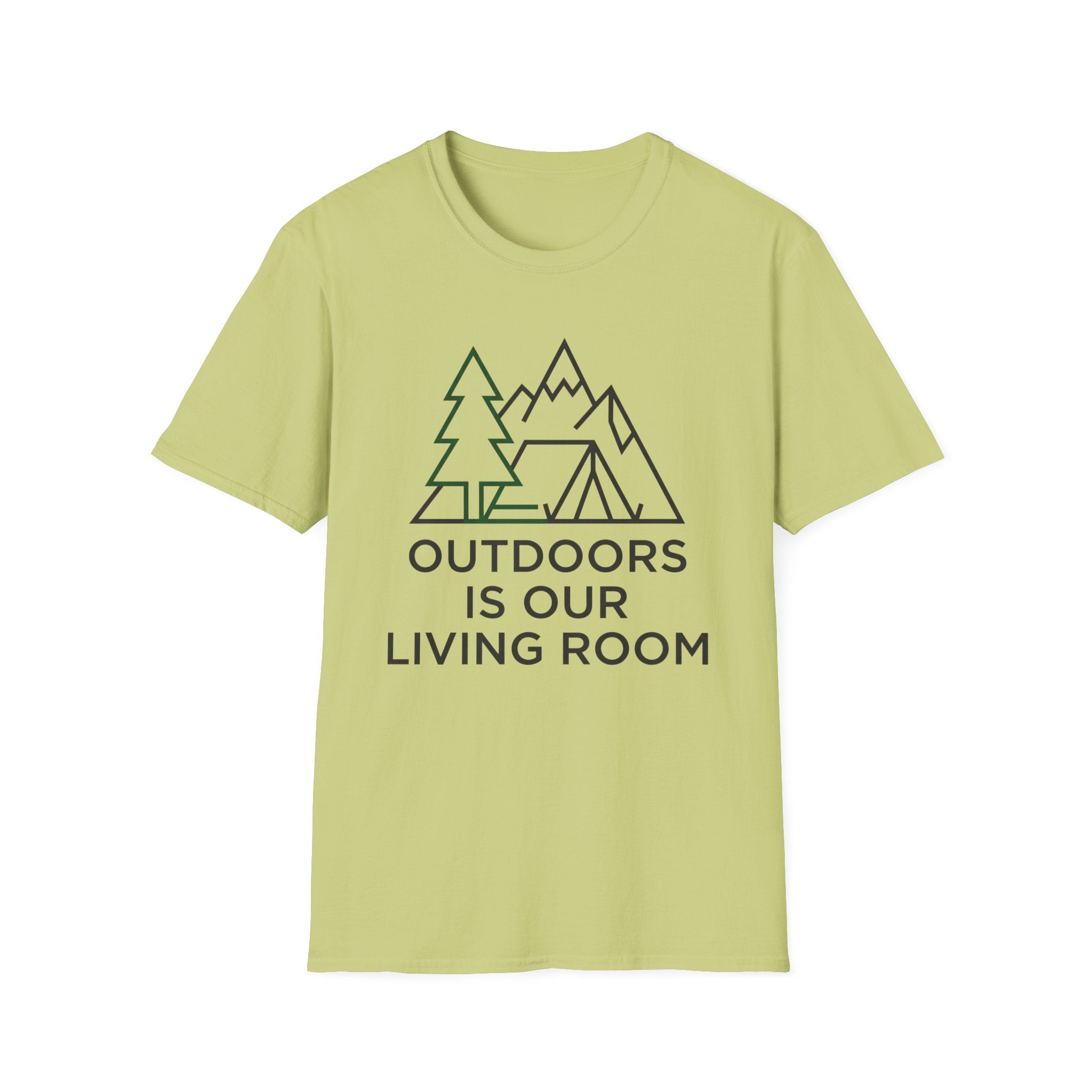 Outdoors Is Our Living Room T-Shirt