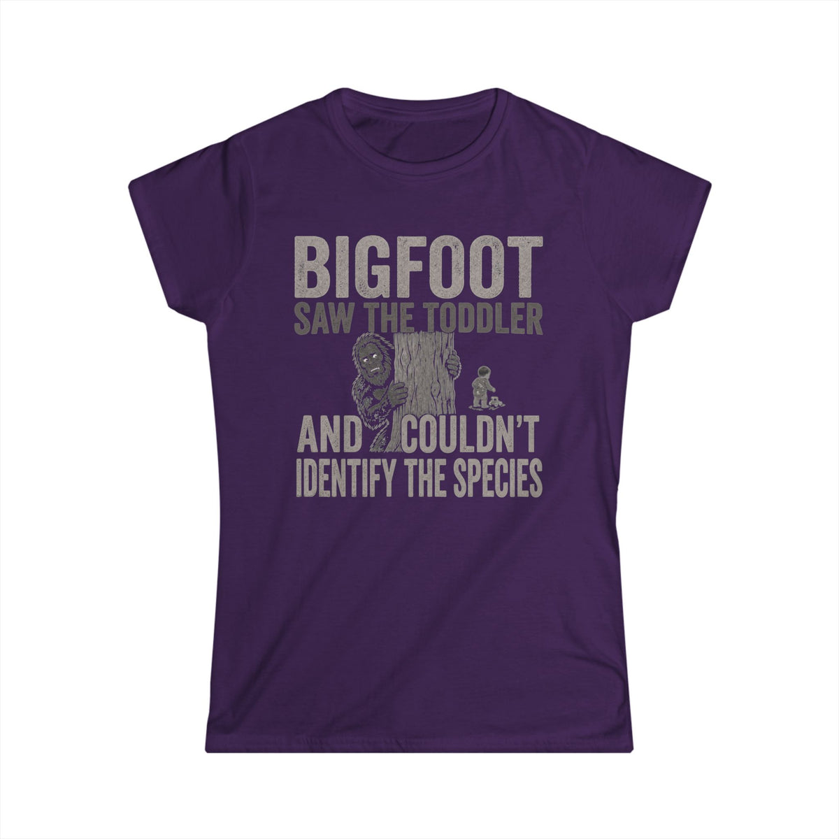 Bigfoot Saw The Toddler — And Couldn't Identify The Species Matching Women T-Shirt