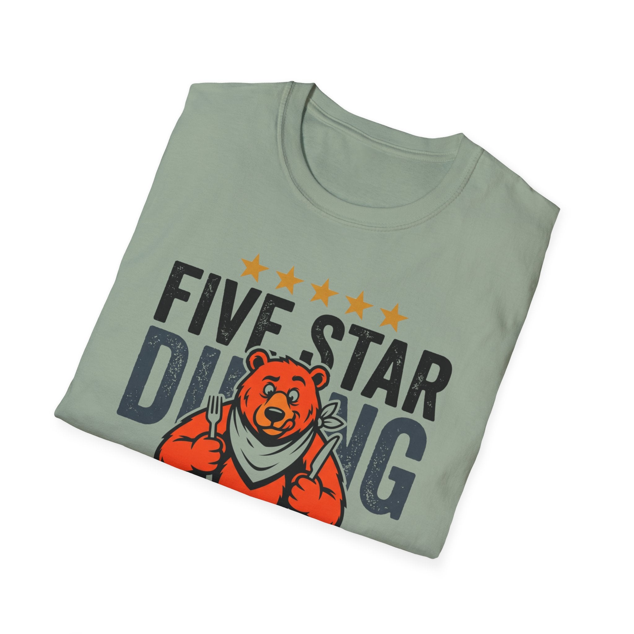 Five Star Dining Highly Recommend — Local Bear T-Shirt