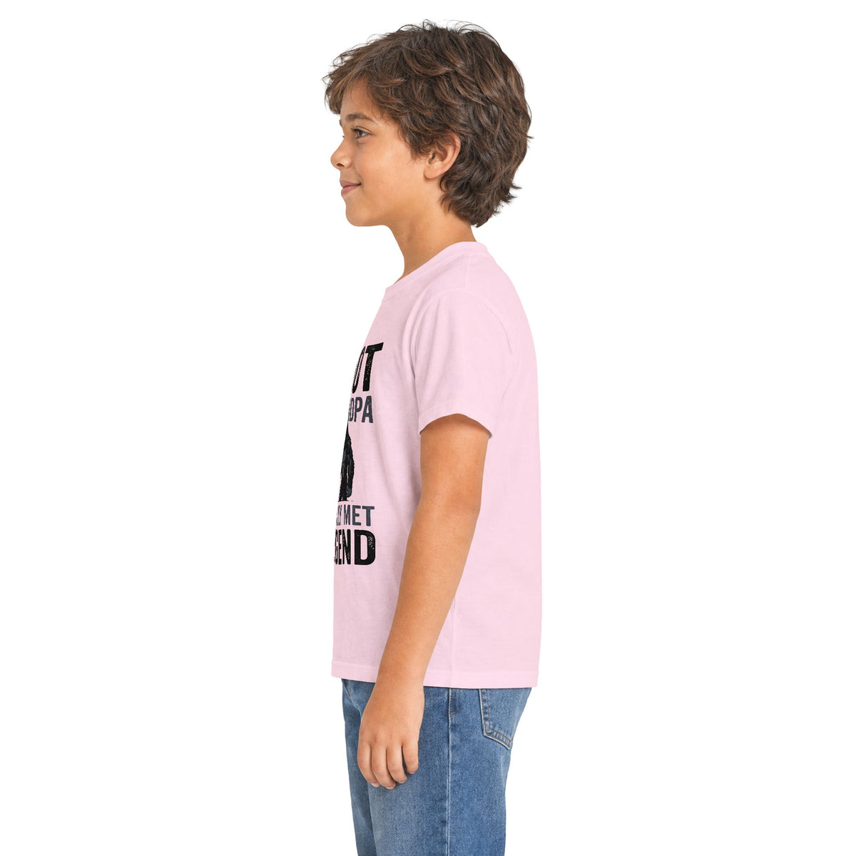 Bigfoot Saw Grandpa — And Finally Met a Legend Matching Kids T-Shirt