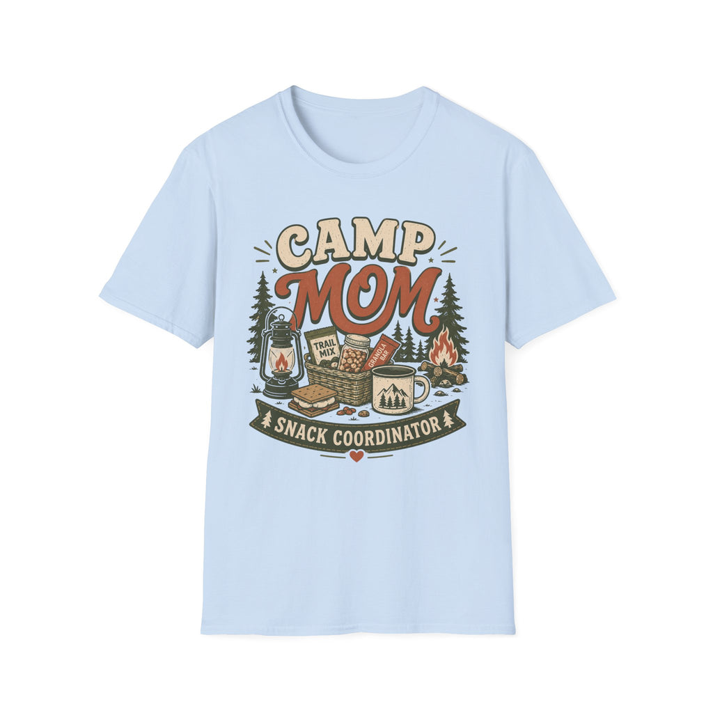 Camp Mom — Snack Coordinator Retro T-Shirt