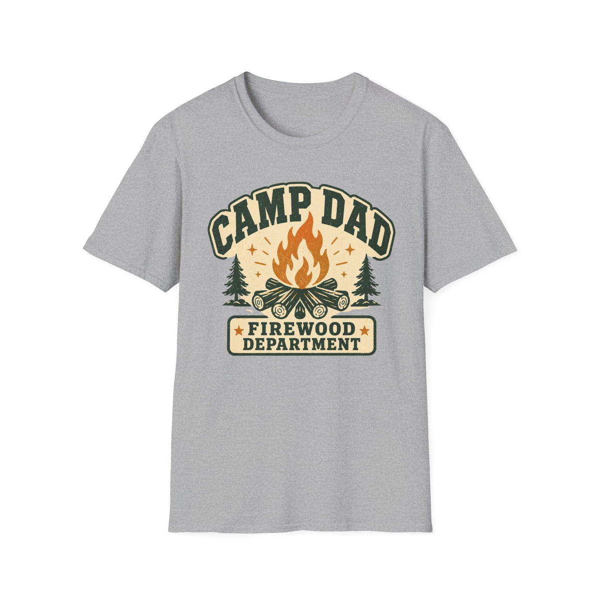 Camp Dad — Firewood Department T-Shirt