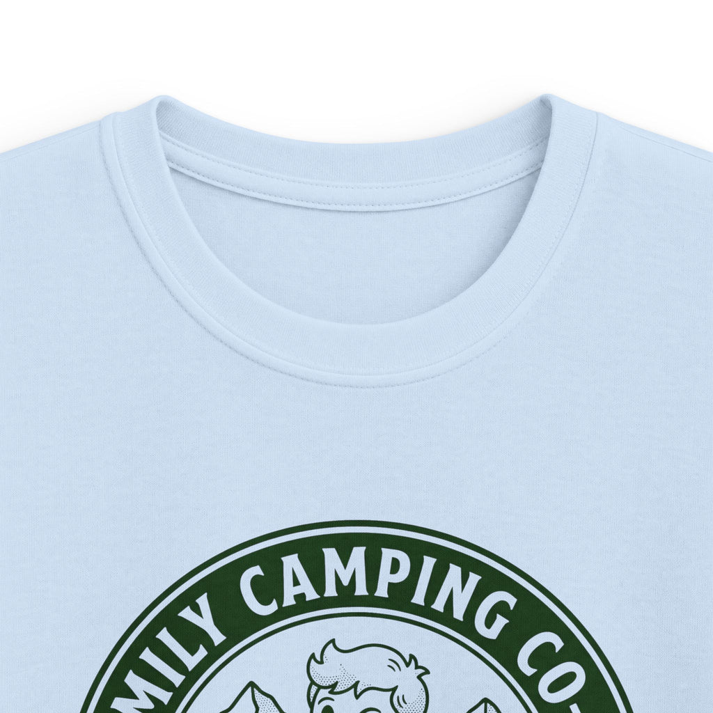 Family Camping Coop — Trail Blazer & Map Master Matching Kids T-Shirt