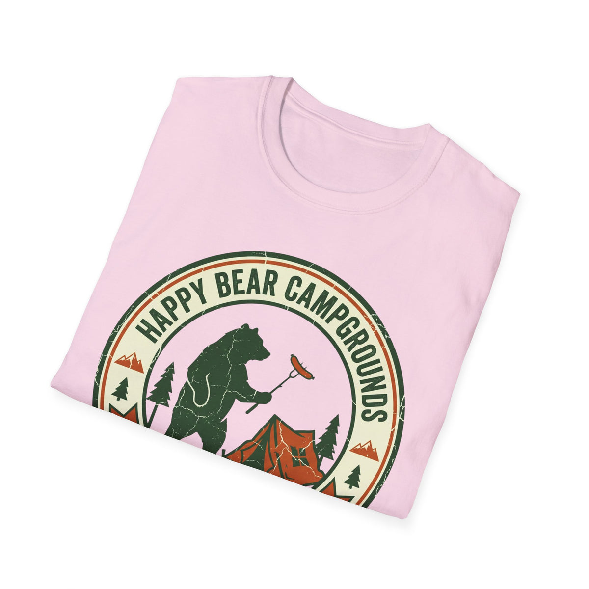 Happy Bear Campgrounds — Official Bear Bait Family Division T-Shirt
