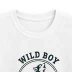 Wild Boy — Junior Wolf Matching Kids T-Shirt