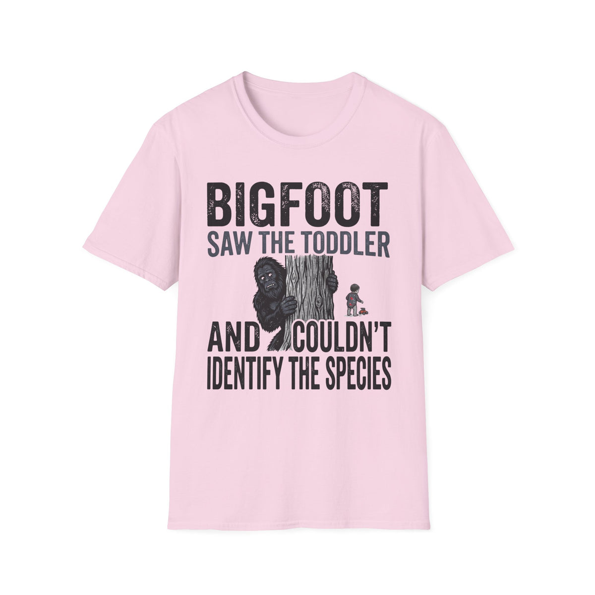 Bigfoot Saw The Toddler — And Couldn't Identify The Species Matching T-Shirt
