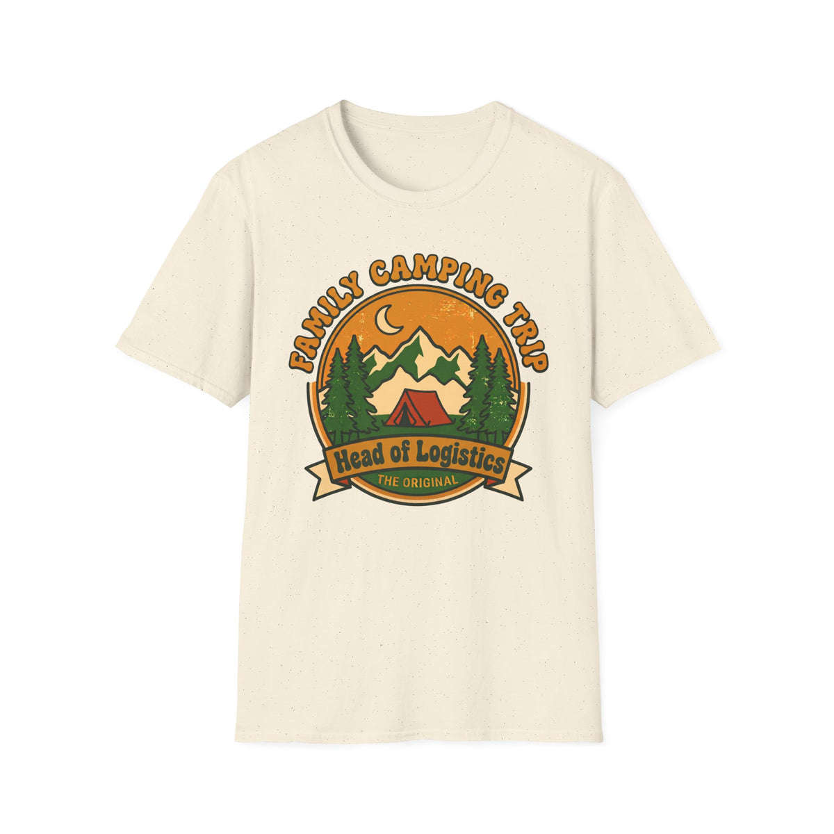 Family Camping Trip — Head of Logistics Matching T-Shirt