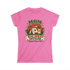 Mom — Bug Spray Officer, Keeping Everyone Alive With Mosquitoes Matching Women T-Shirt