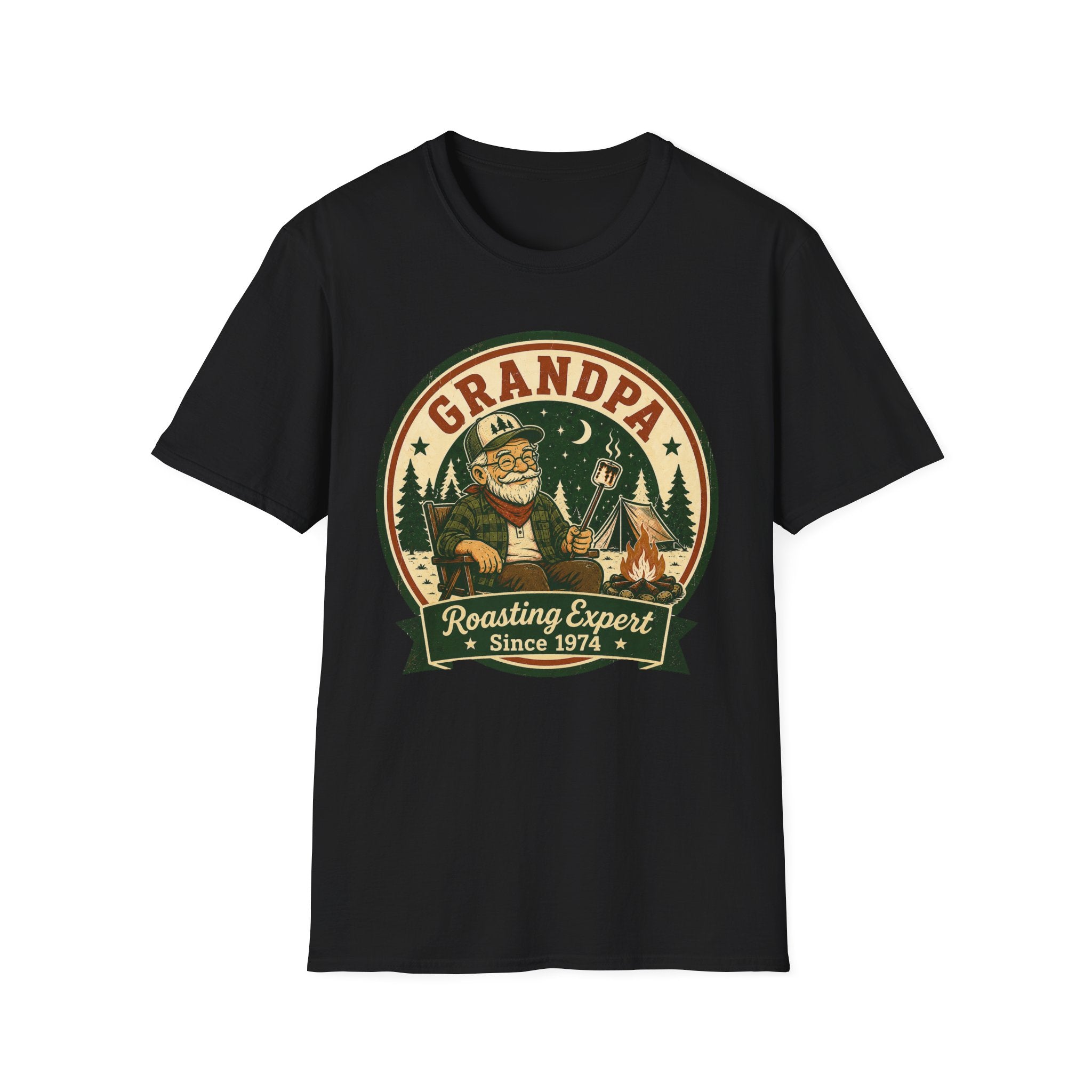 Grandpa — Roasting Expert Since 1974 Matching T-Shirt