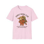 Family Hiking Club —  We Move at a Glacial Pace (But We Have Snacks) T-Shirt