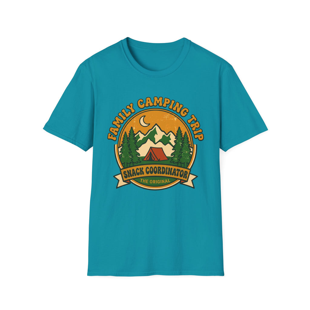 Family Camping Trip — Snack Coordinator Matching T-Shirt