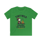 Tiny Wild Girl — Smoke Alarm Matching Kids T-Shirt