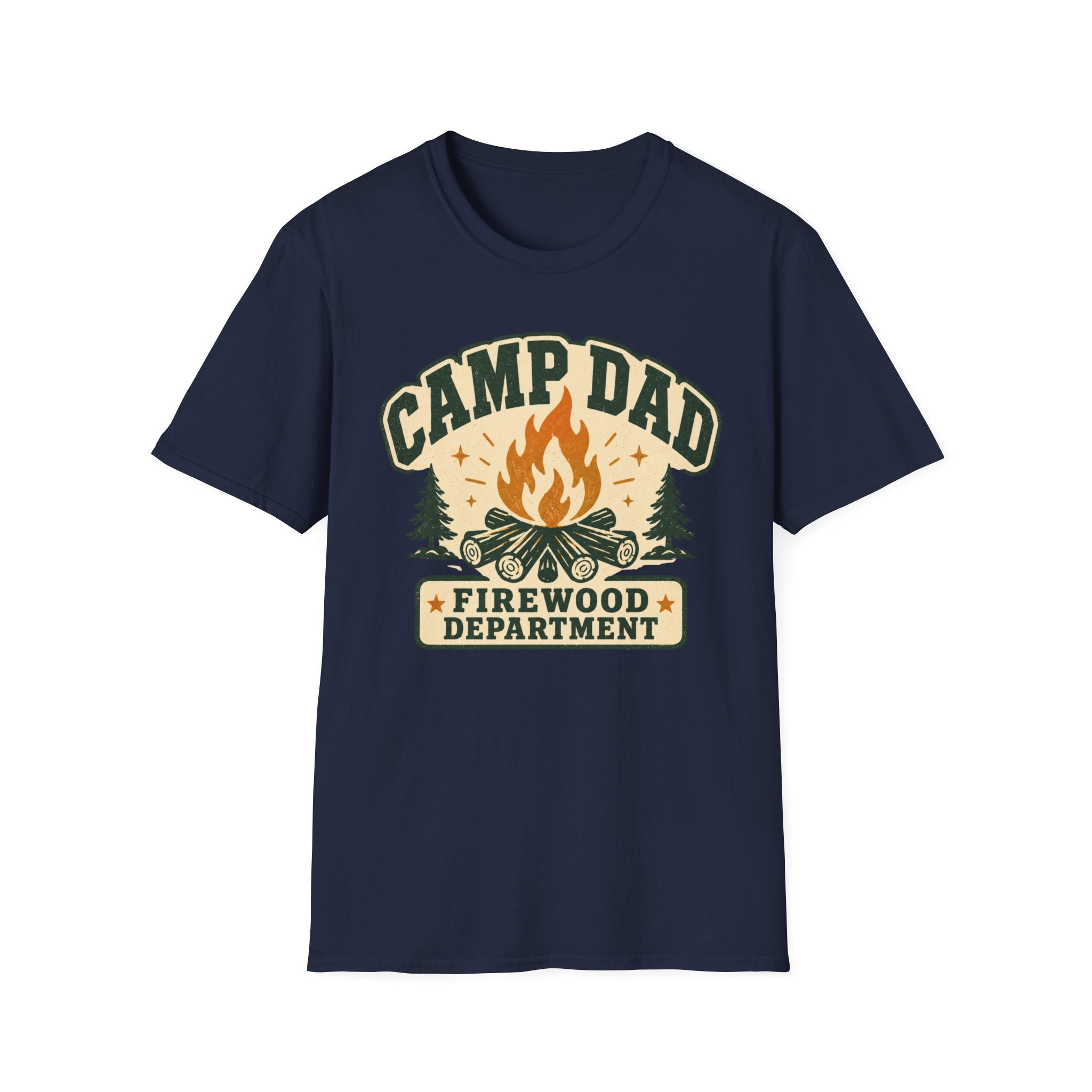 Camp Dad — Firewood Department T-Shirt