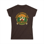 Family Camping Trip — Camp Leader Matching Women T-Shirt