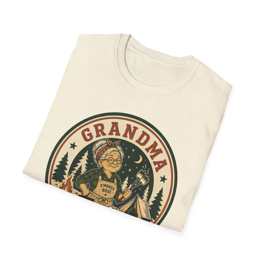 Grandma — Controls The S'Mores Supply Matching T-Shirt