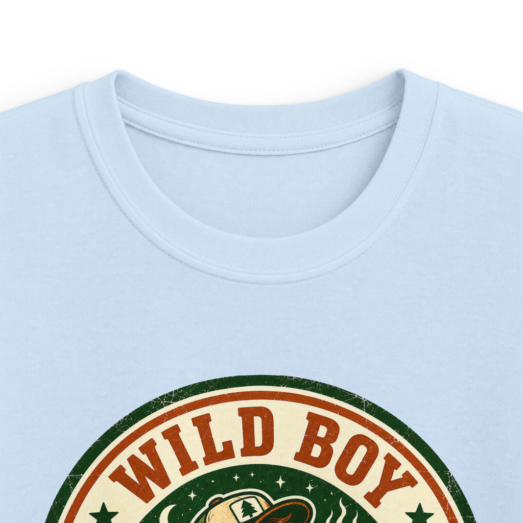Wild Boy — Burnt Is A Flavor Matching Kids T-Shirt