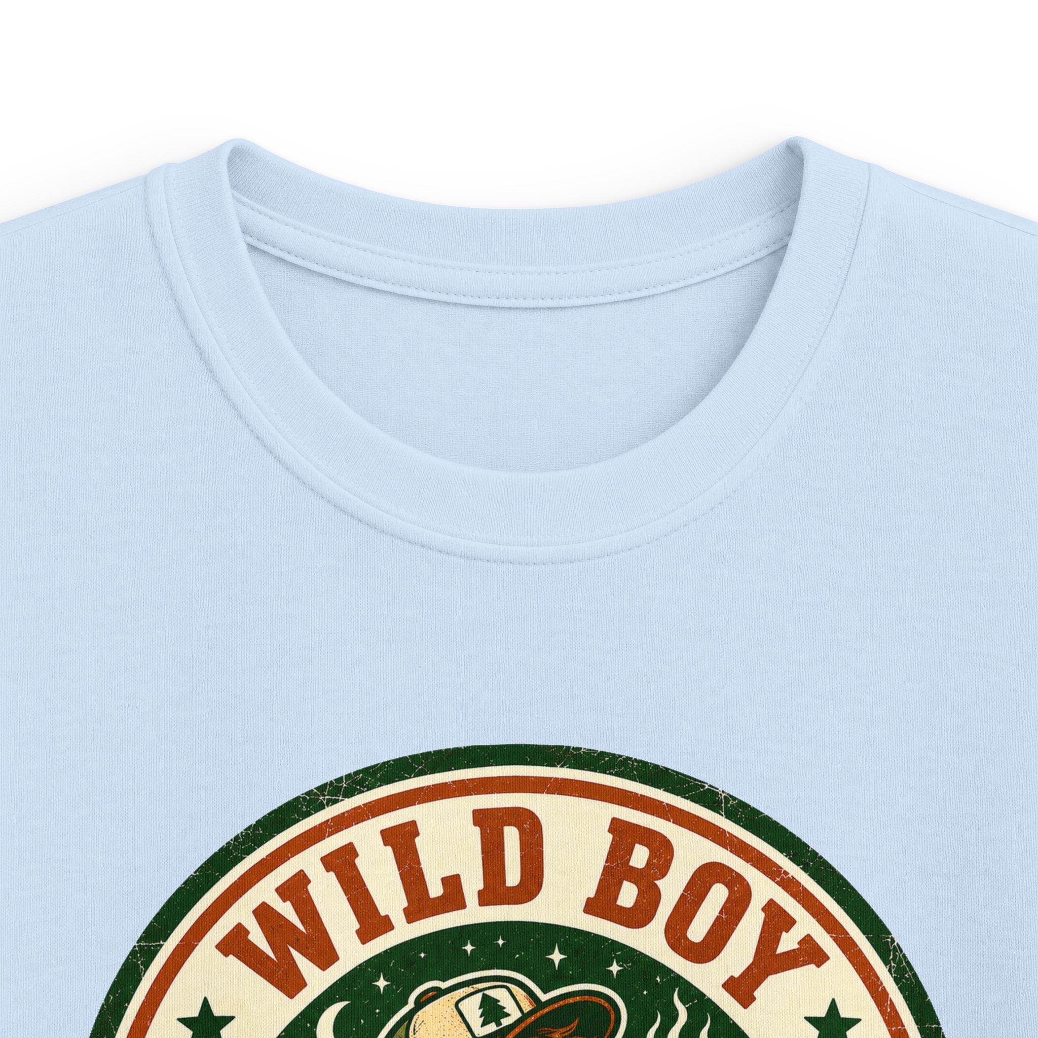 Wild Boy — Burnt Is A Flavor Matching Kids T-Shirt