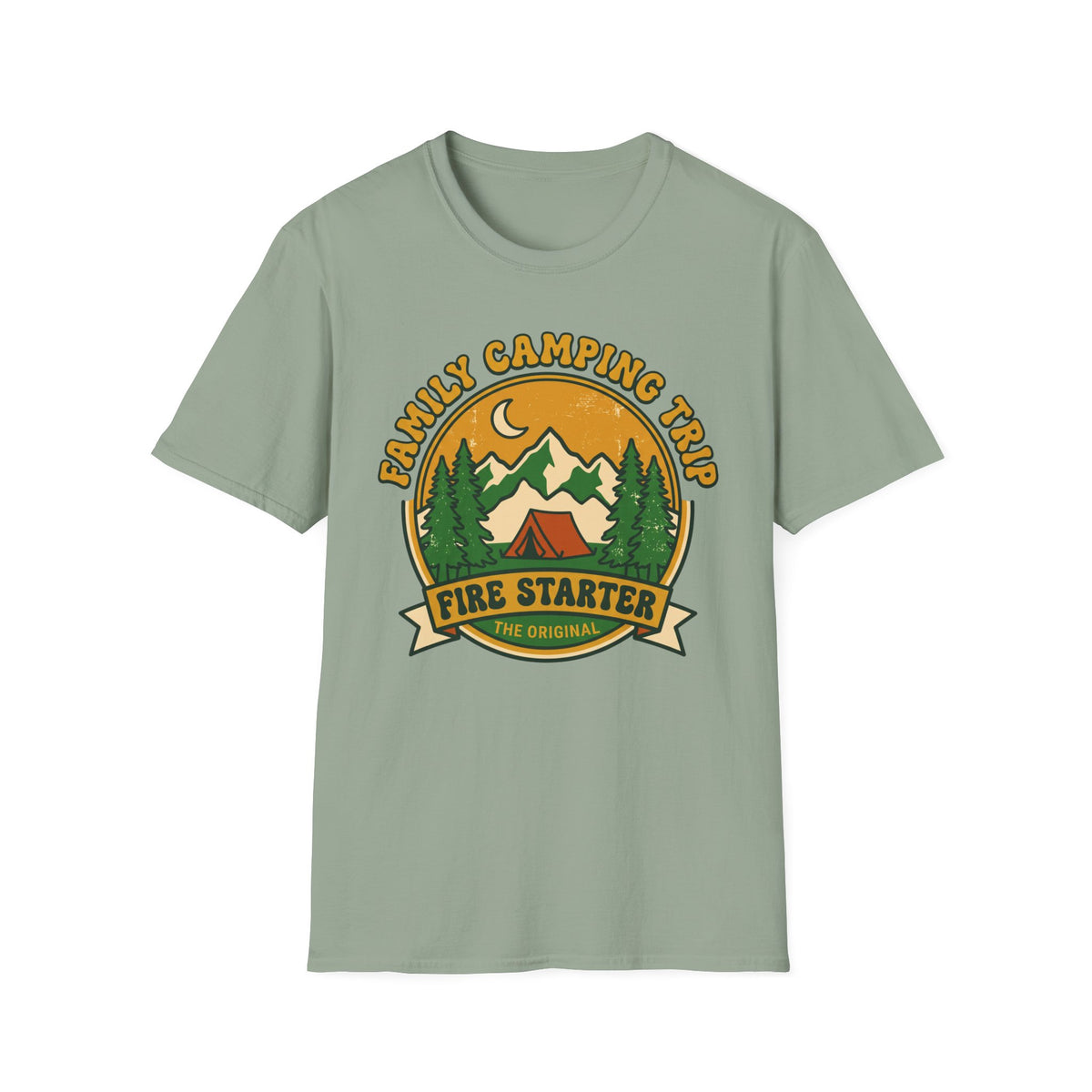 Family Camping Trip — Fire Starter Matching T-Shirt