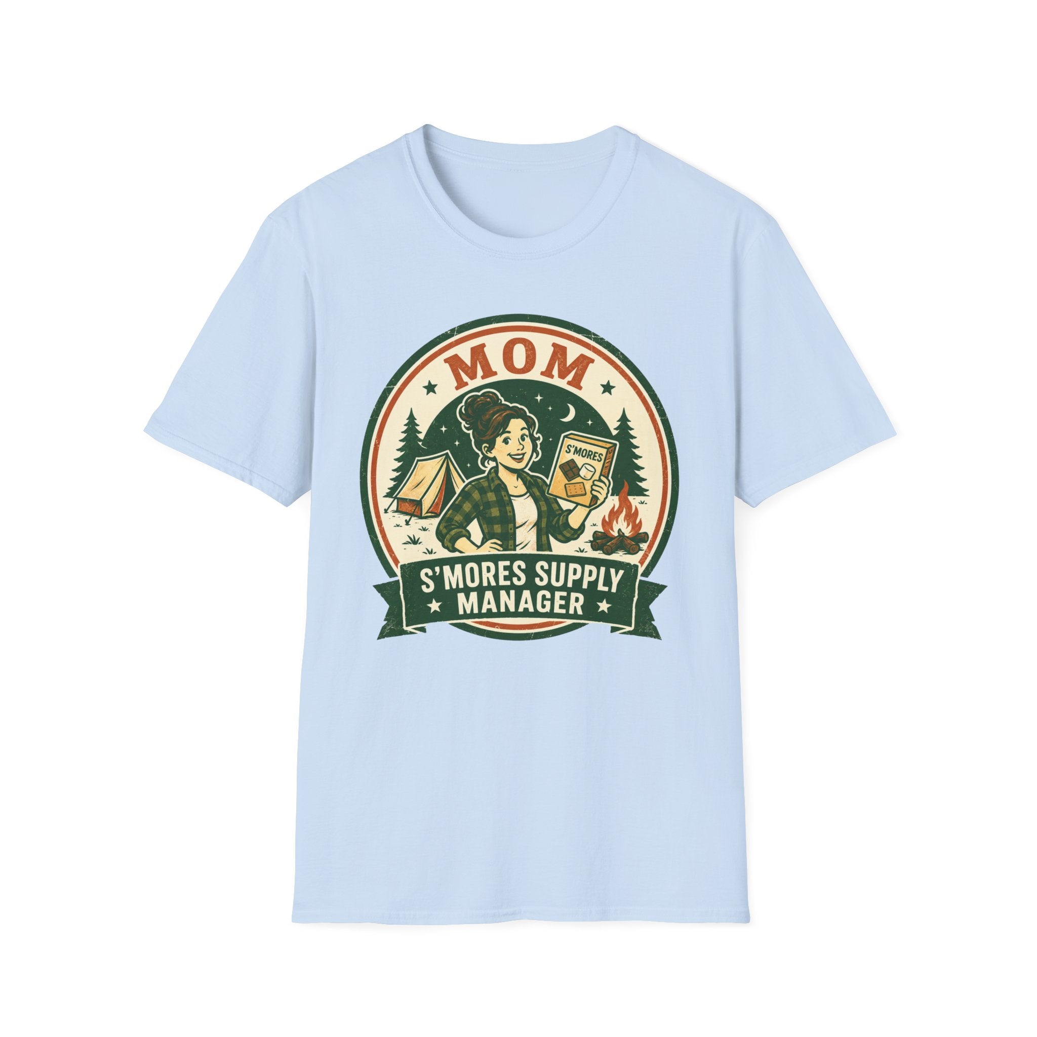 Mom — S'Mores Supply Manager Matching T-Shirt