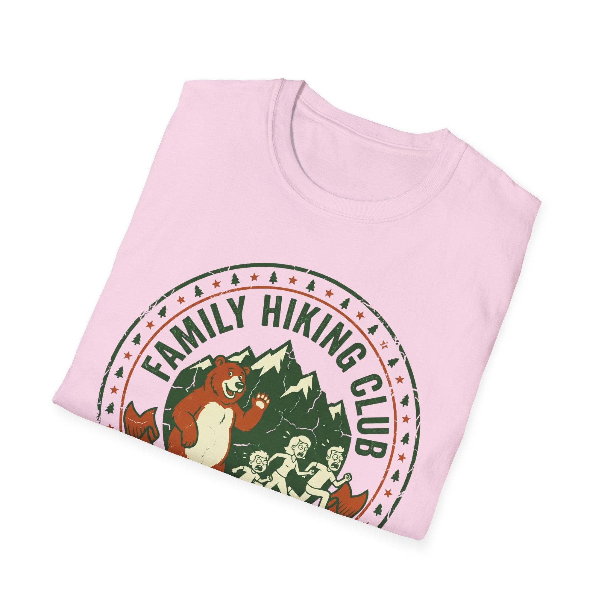 Family Hiking Club — Official Bear Bait Sibling Division T-Shirt