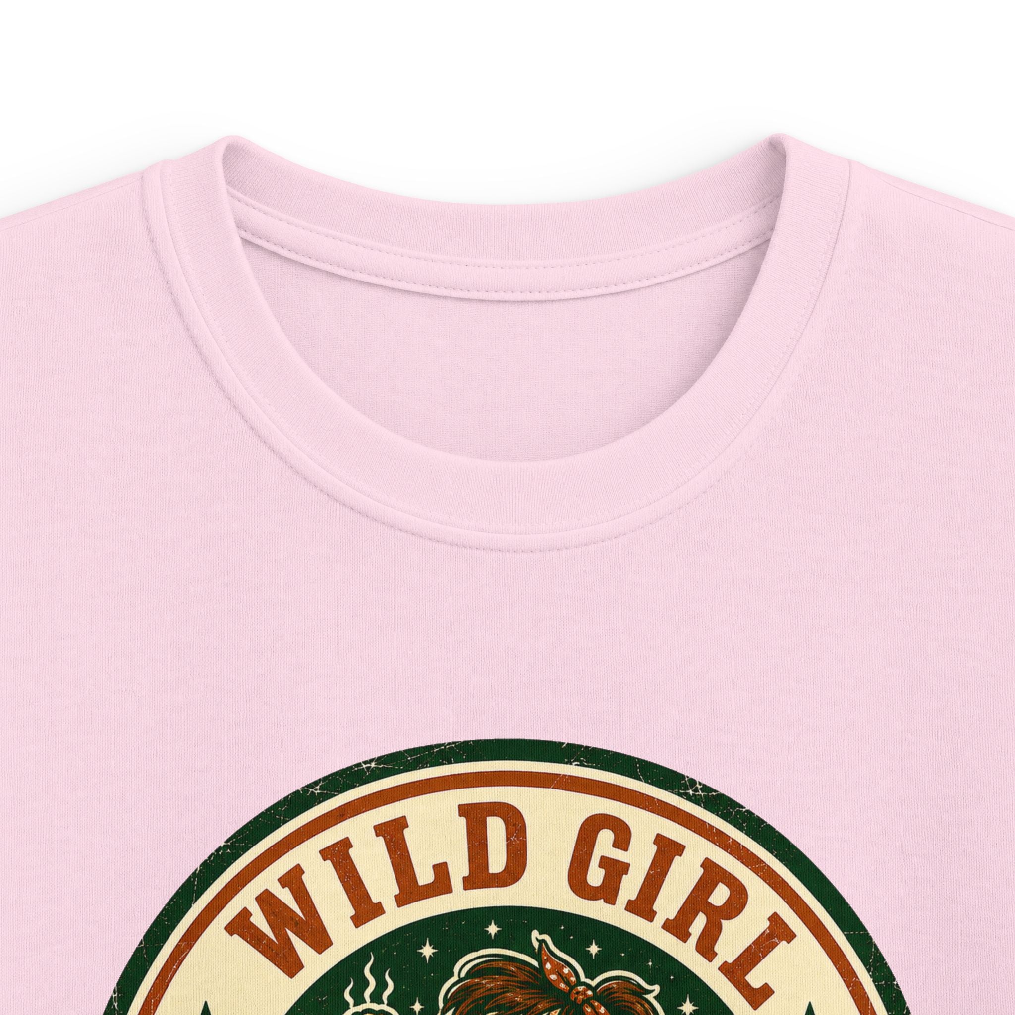 Wild Girl — Burnt Is A Flavor Matching Kids T-Shirt