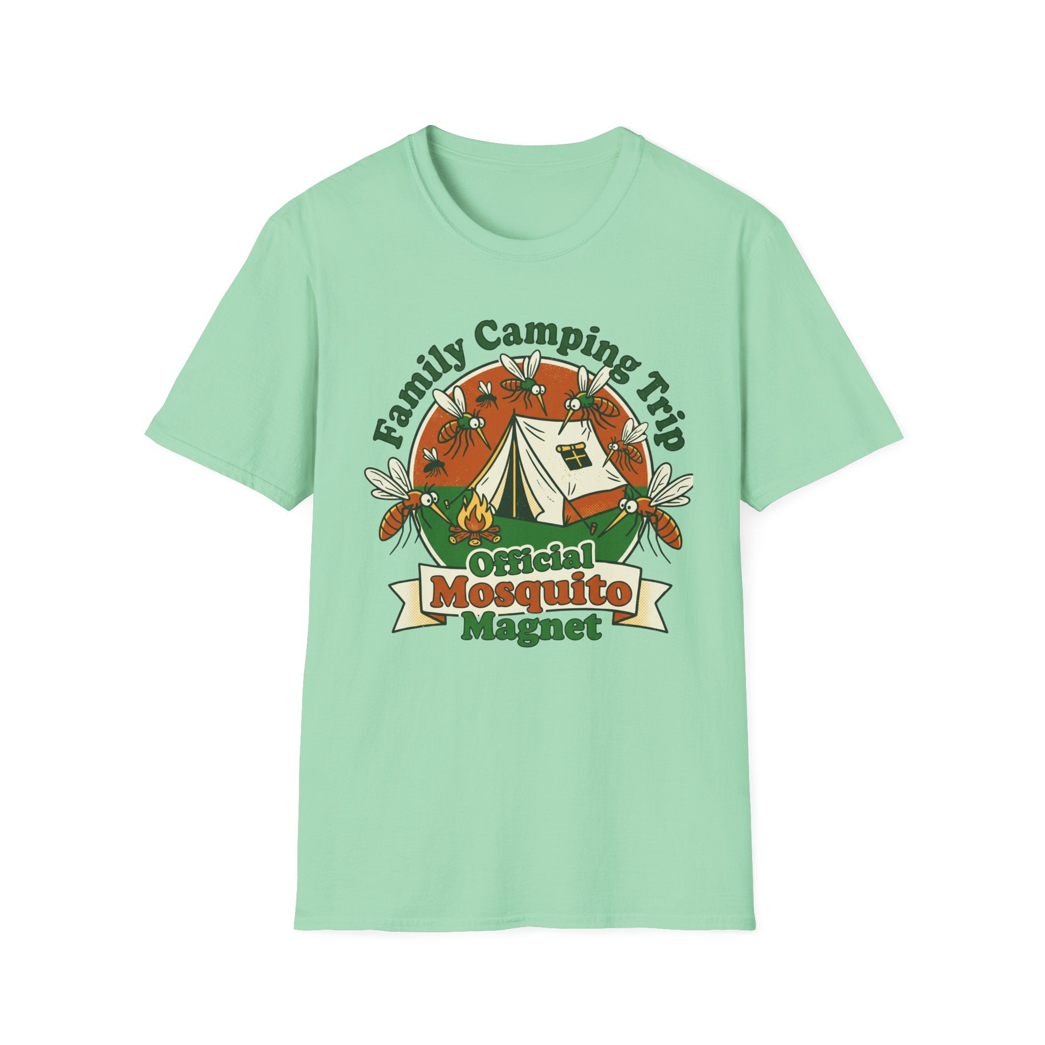 Family Camping Trip — Official Mosquito Magnet Matching T-Shirt