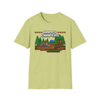 Happy Campers With Bigfoot Matching 8-Bit T-Shirt