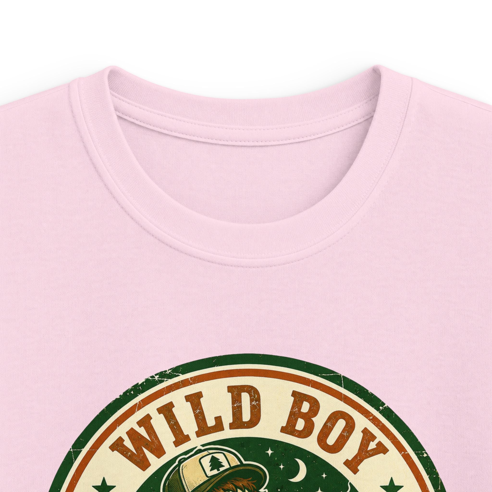 Wild Boy — Marshmallow Tester Matching Kids T-Shirt