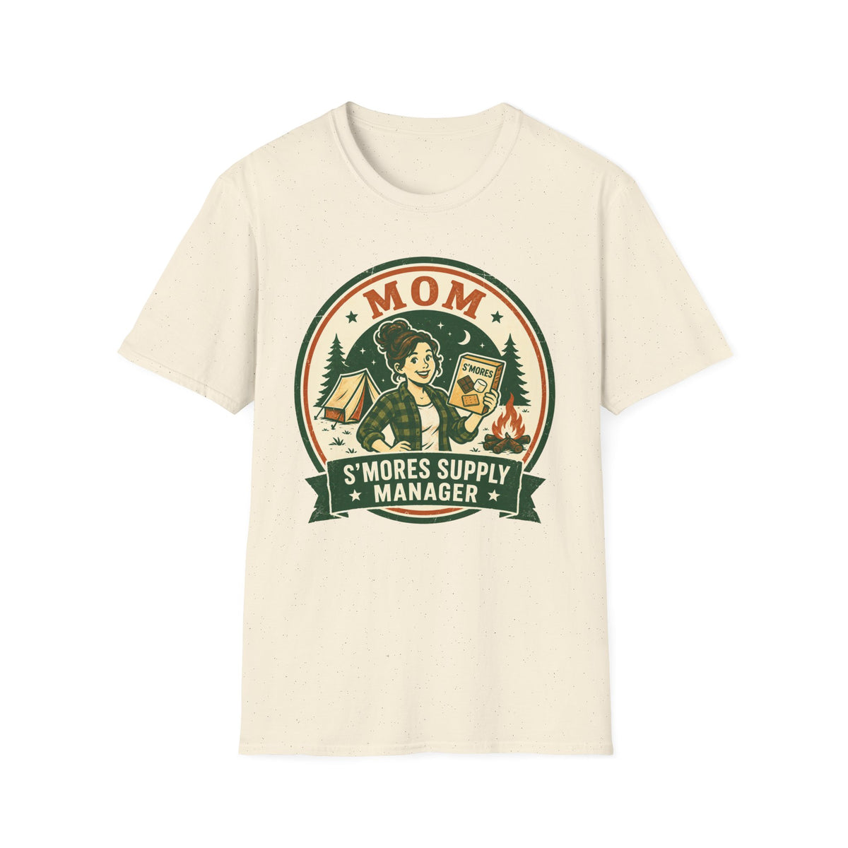 Mom — S'Mores Supply Manager Matching T-Shirt