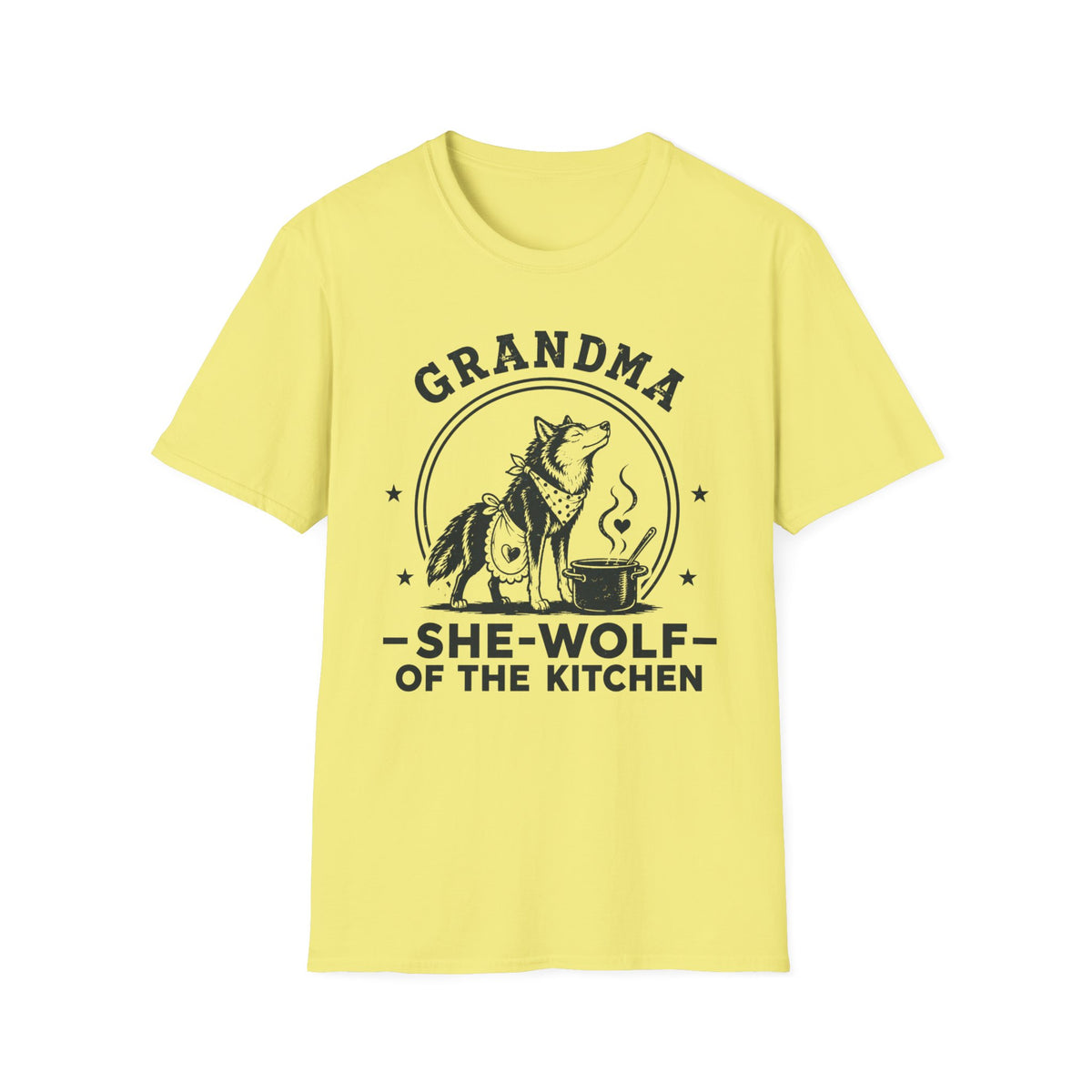 Grandma — She-Wolf Of The Kitchen Matching T-Shirt