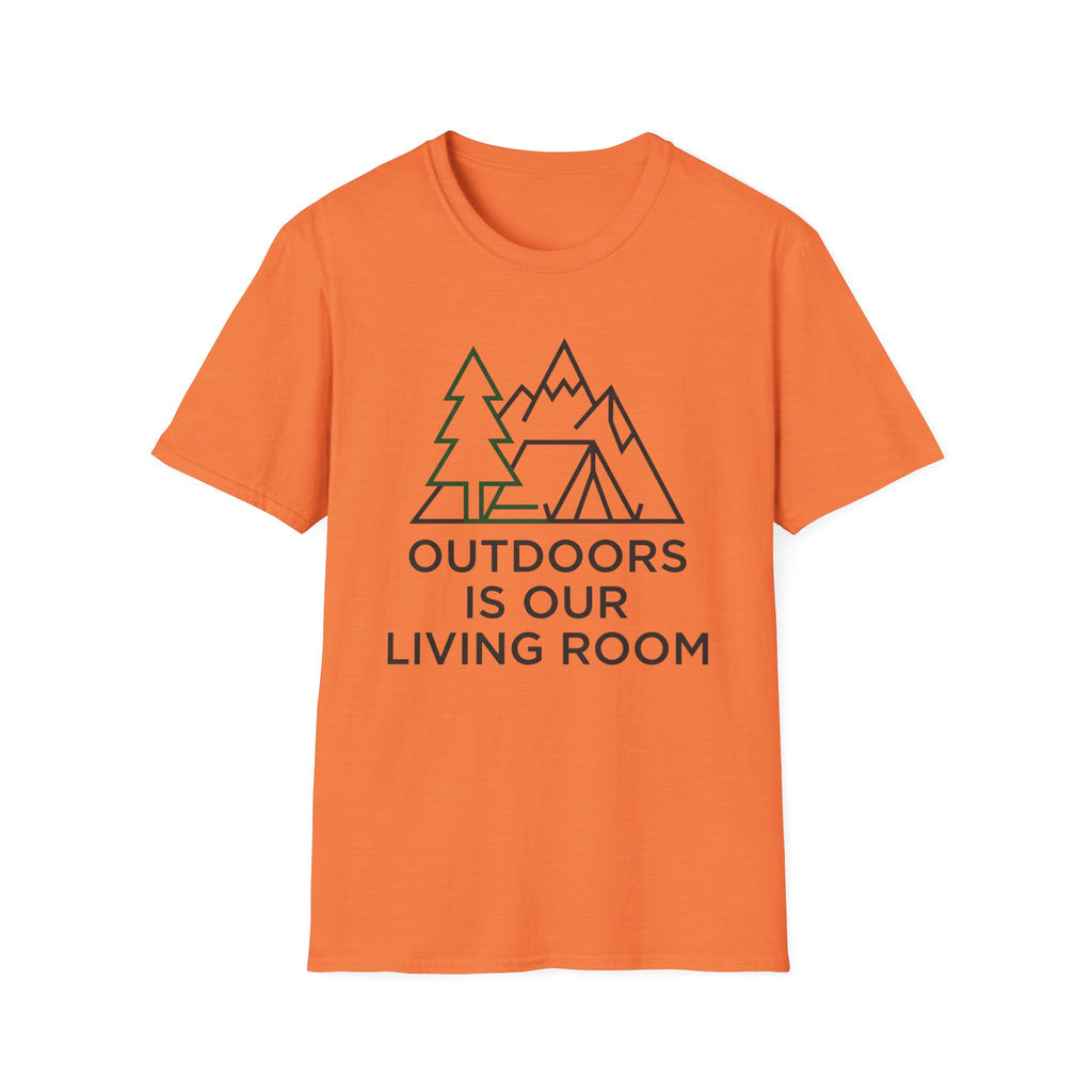 Outdoors Is Our Living Room T-Shirt
