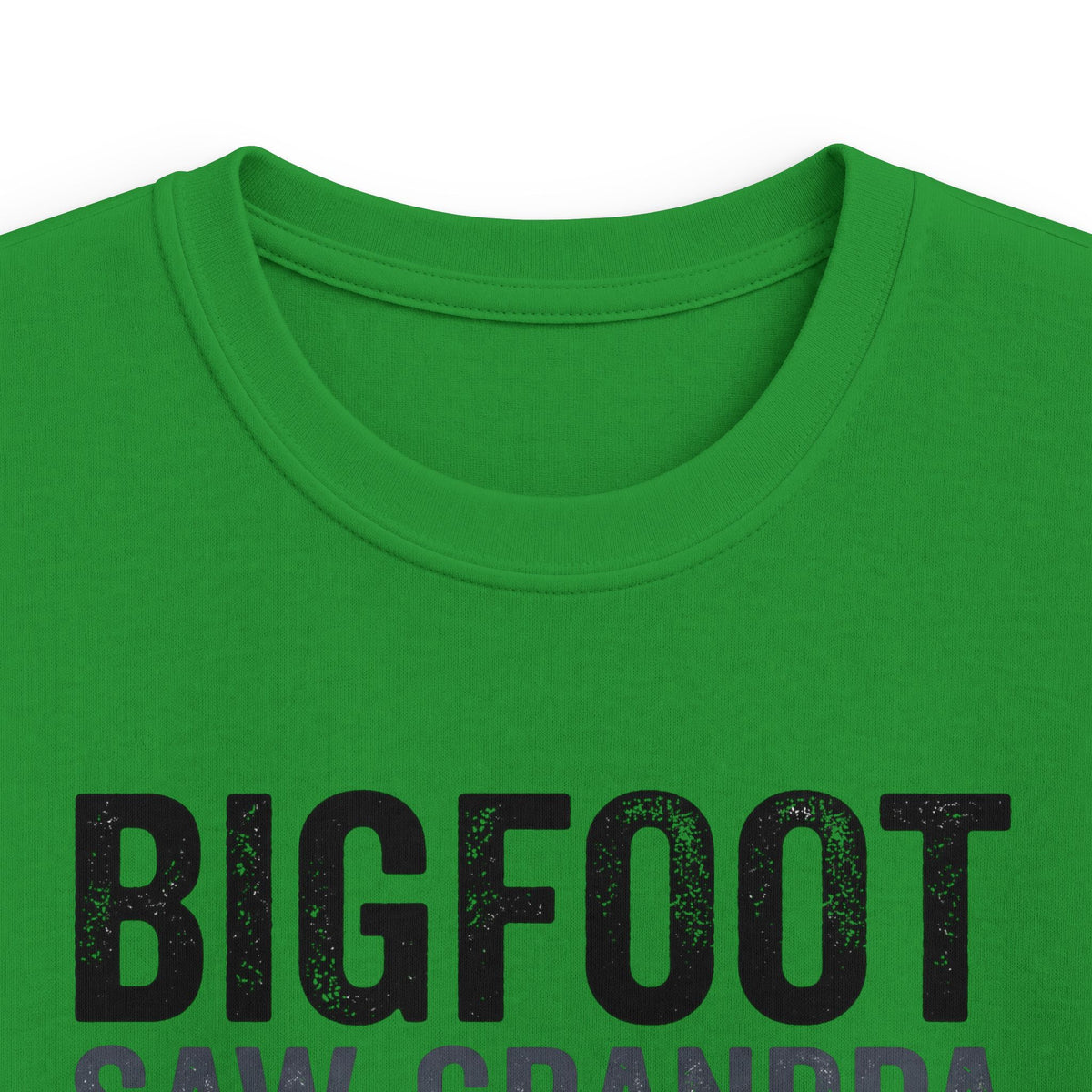Bigfoot Saw Grandpa — And Finally Met a Legend Matching Kids T-Shirt