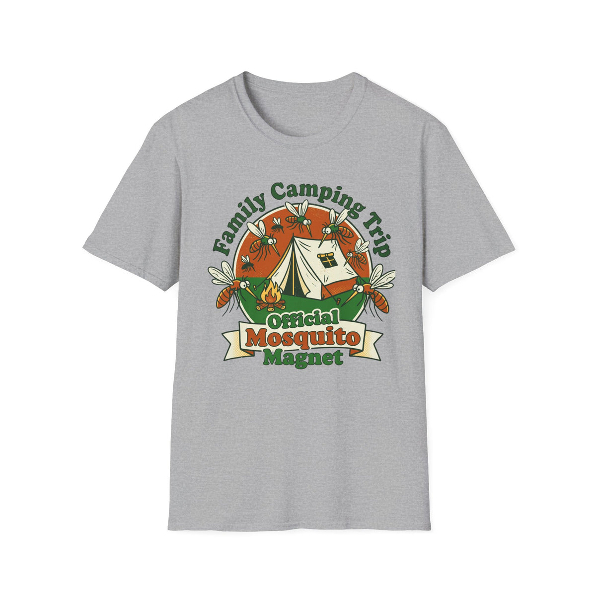Family Camping Trip — Official Mosquito Magnet Matching T-Shirt