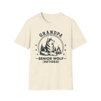 Grandpa — Senior Wolf (Retired) Matching T-Shirt