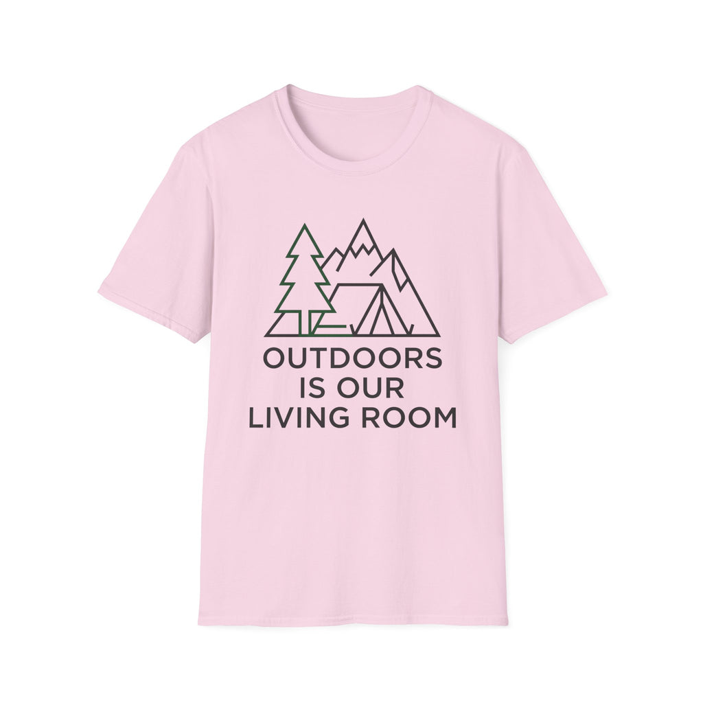 Outdoors Is Our Living Room T-Shirt