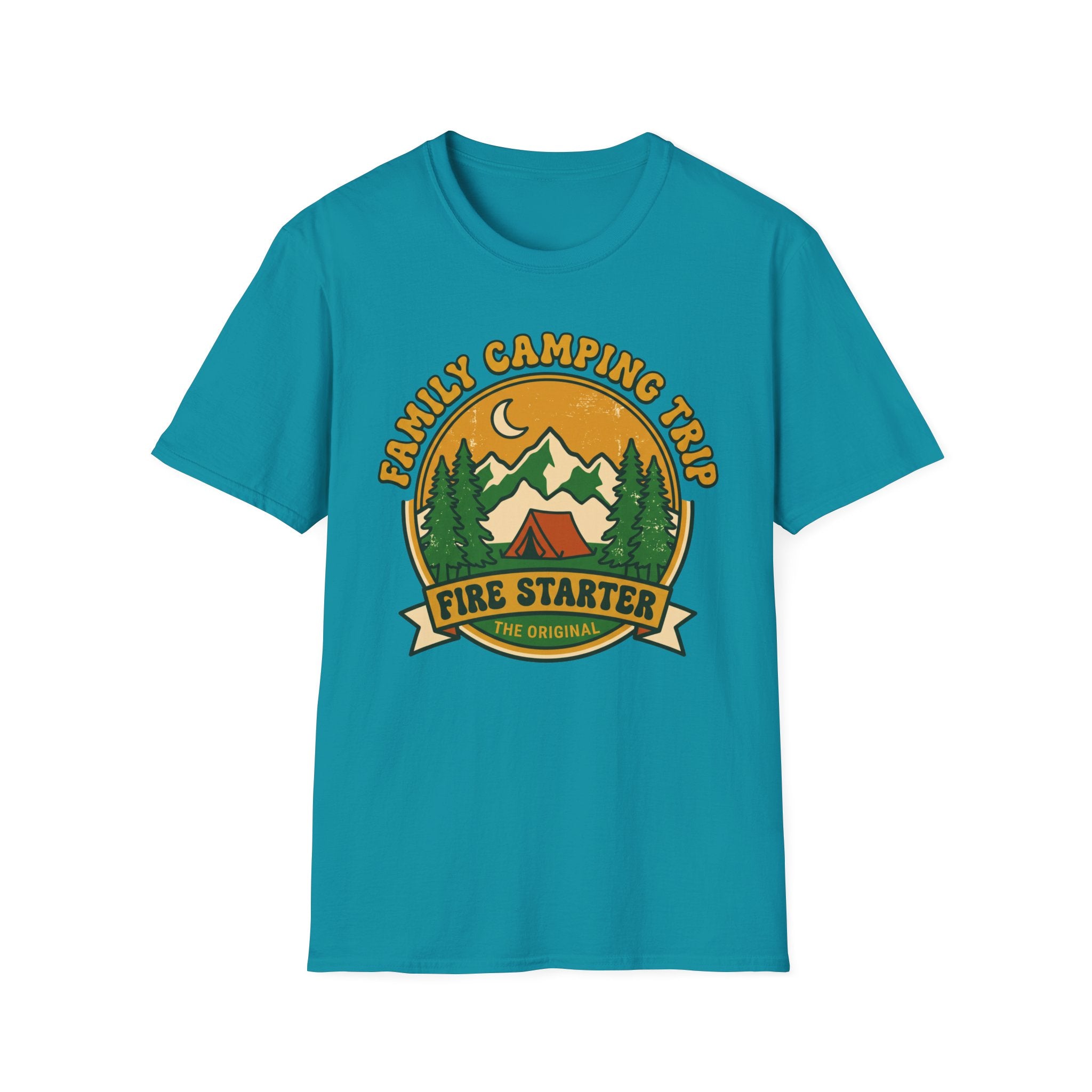 Family Camping Trip — Fire Starter Matching T-Shirt