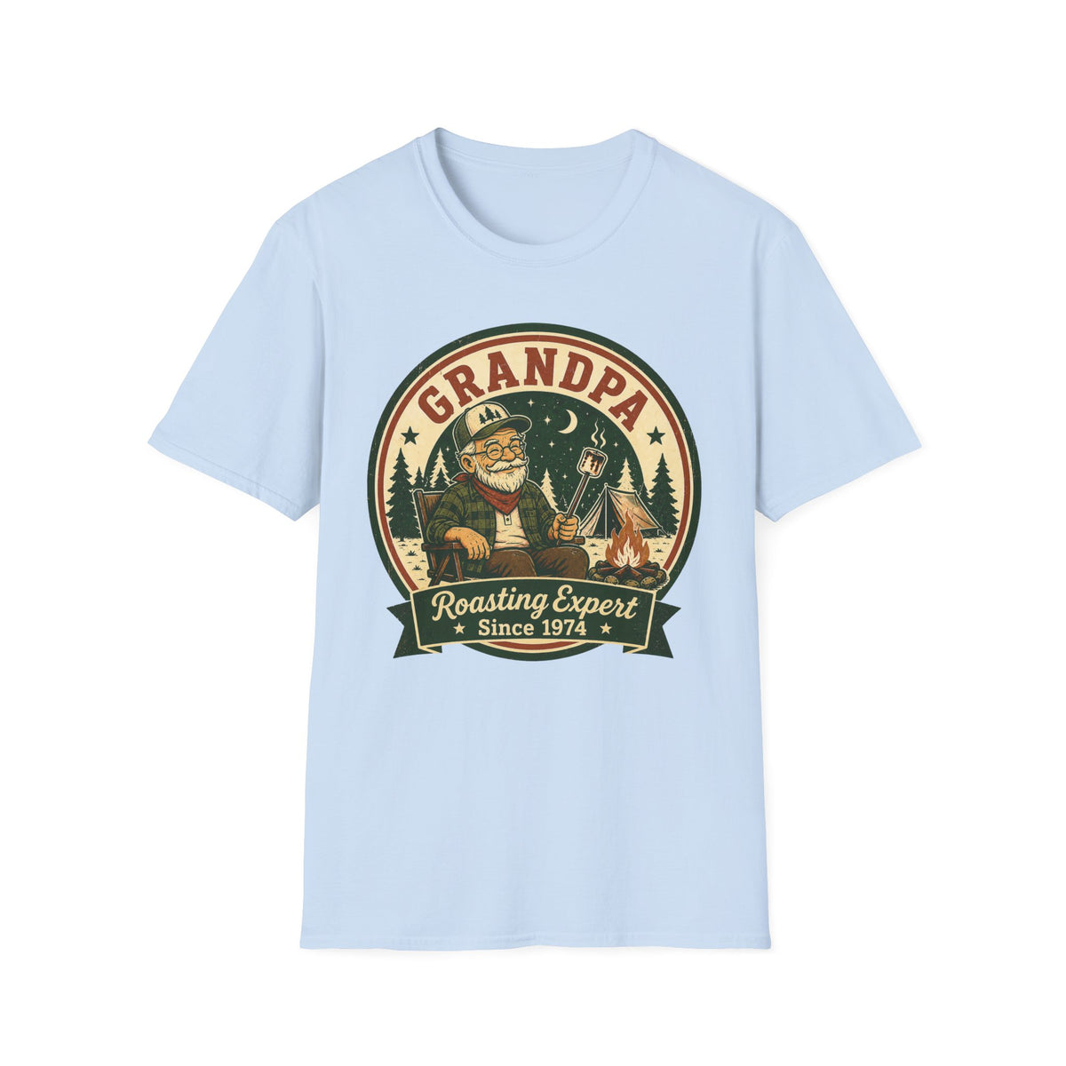 Grandpa — Roasting Expert Since 1974 Matching T-Shirt