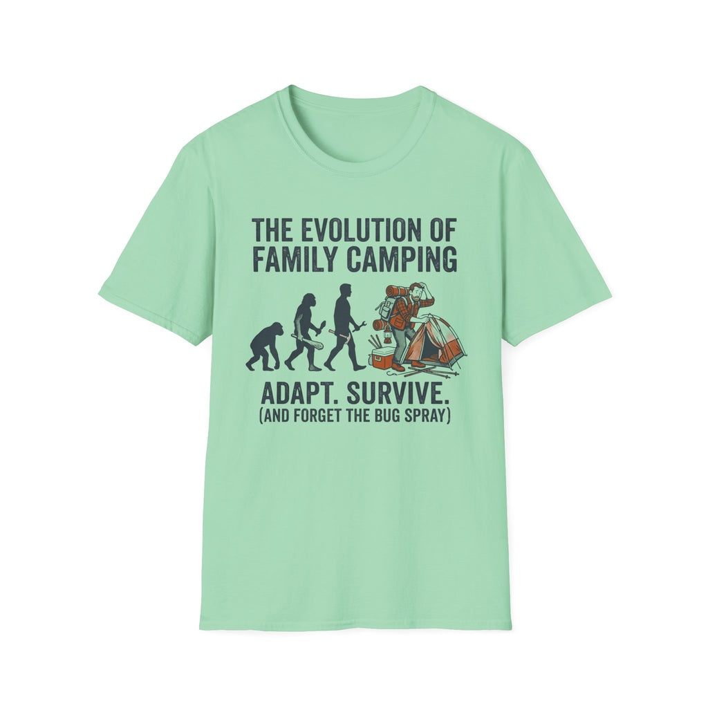 The Evolution of Family Camping T-Shirt