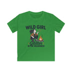 Wild Girl — Glitter In The Wilderness Matching Kids T-Shirt
