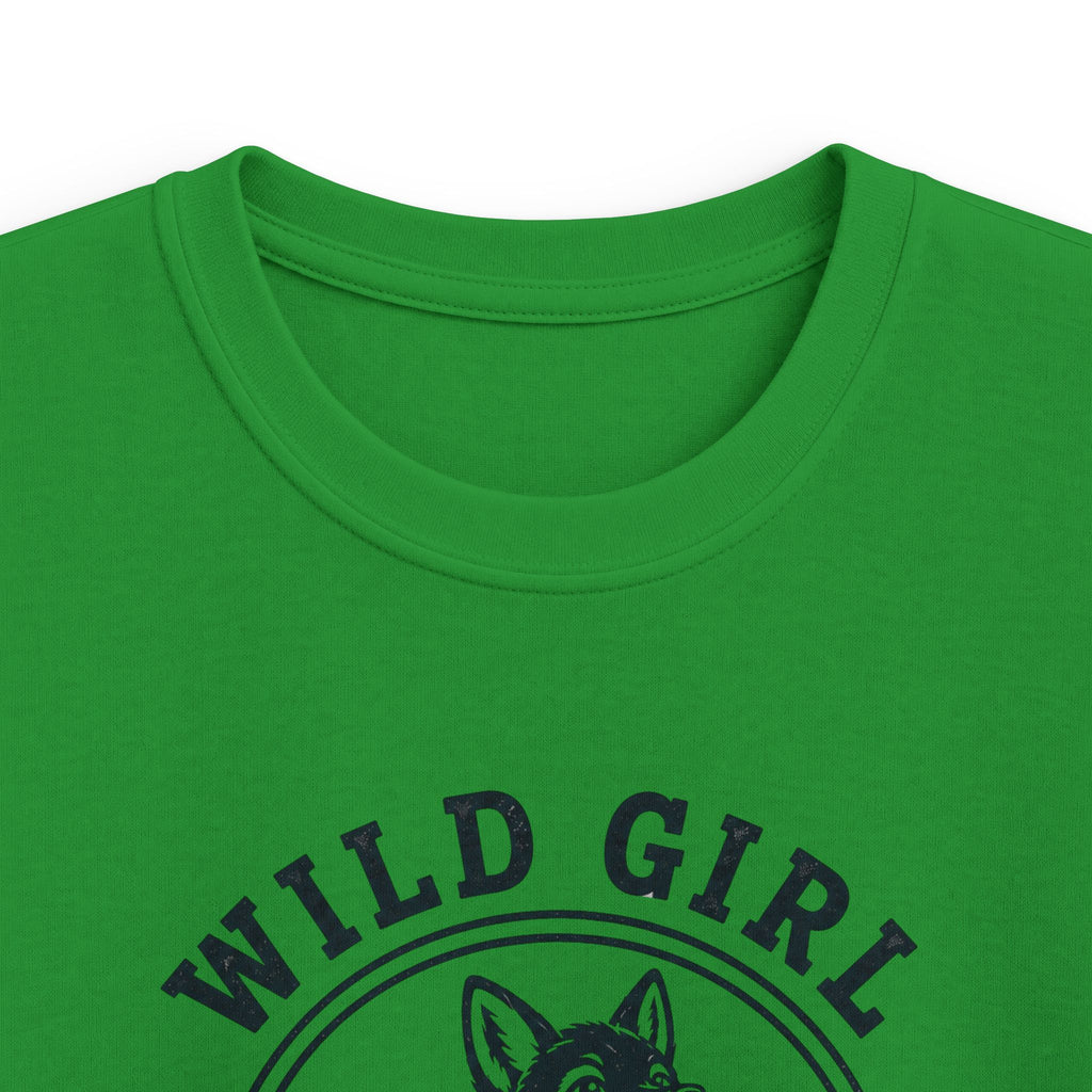 Wild Girl — Junior Fox Matching Kids T-Shirt