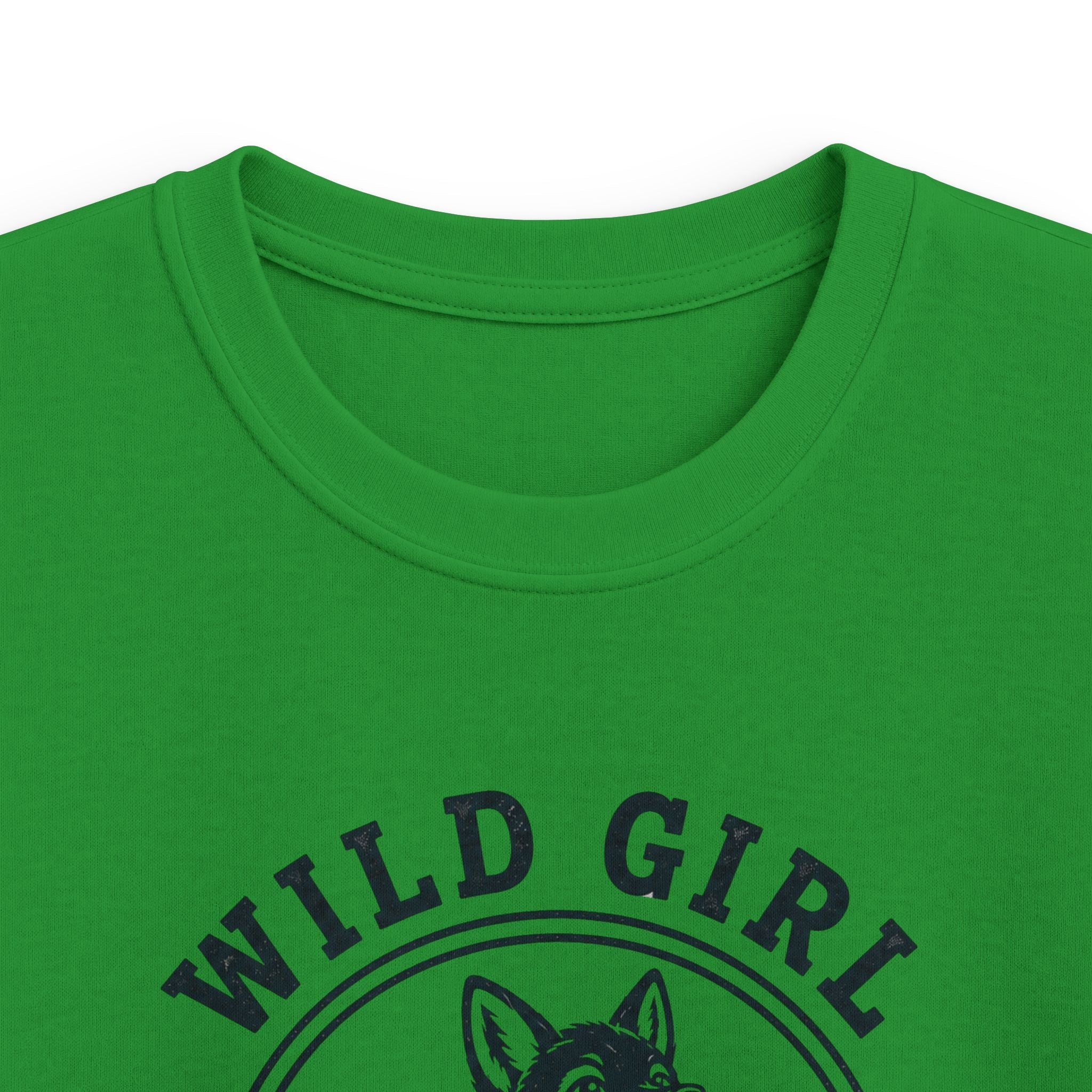 Wild Girl — Junior Fox Matching Kids T-Shirt
