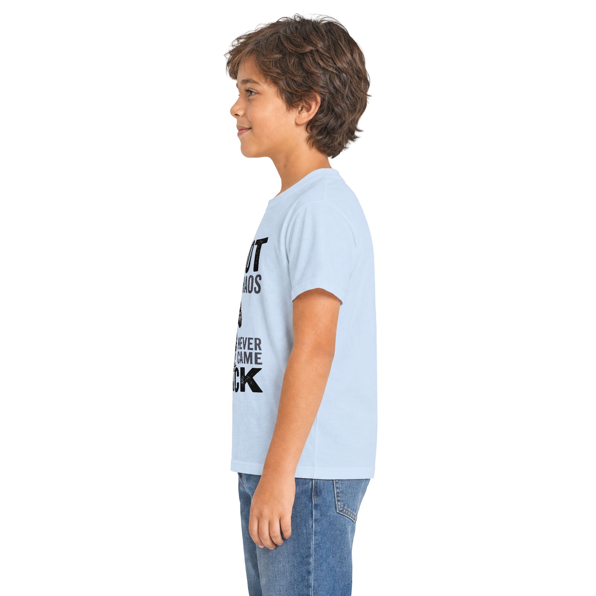 Bigfoot Saw Our Chaos — And Never Came Back Matching Kids T-Shirt